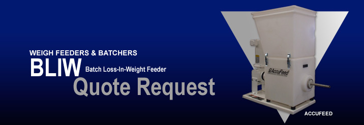 Quote Request – Batch Loss In Weight Feeder