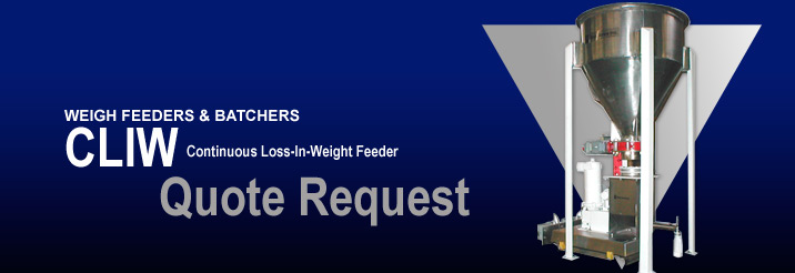 Quote Request – Continuous Loss In Weight Feeder