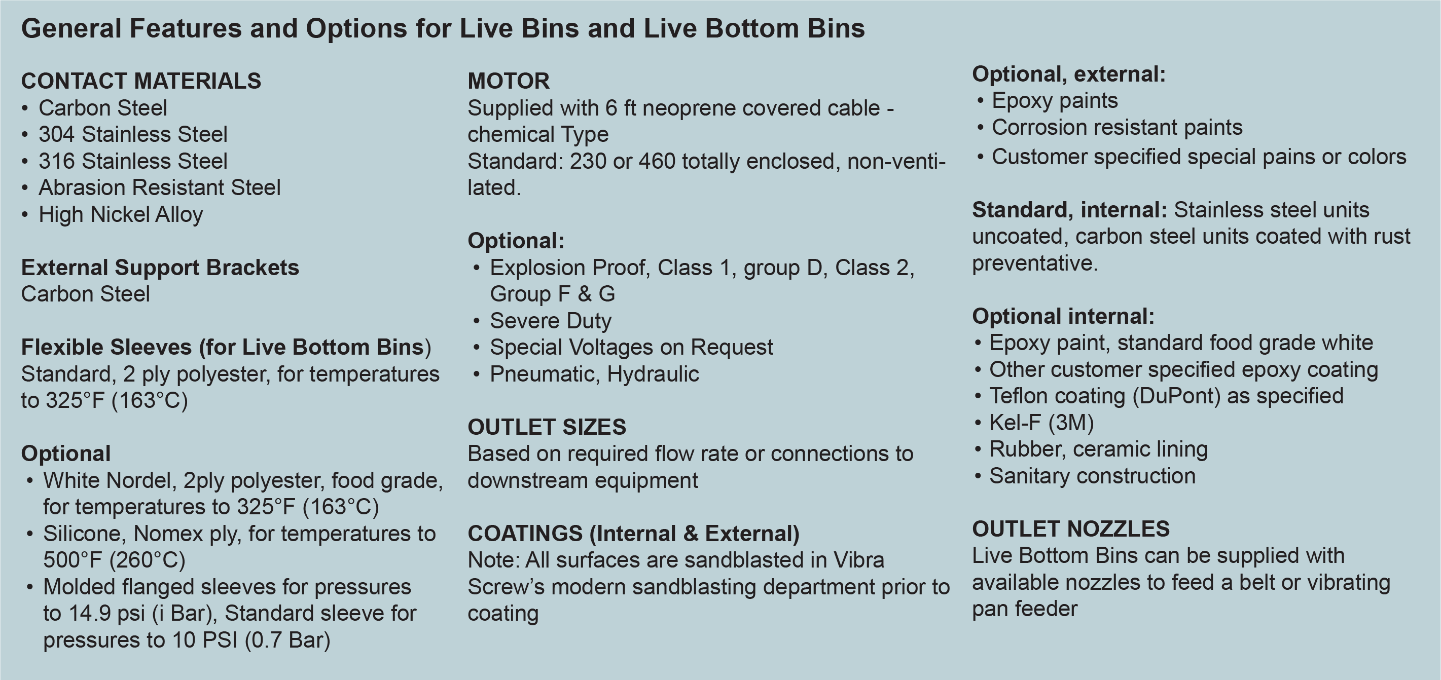 Live Bins