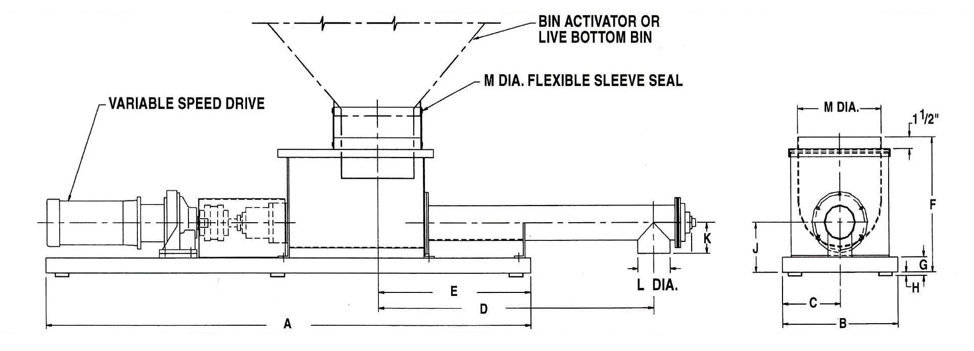 Heavy Duty Metering Conveyor